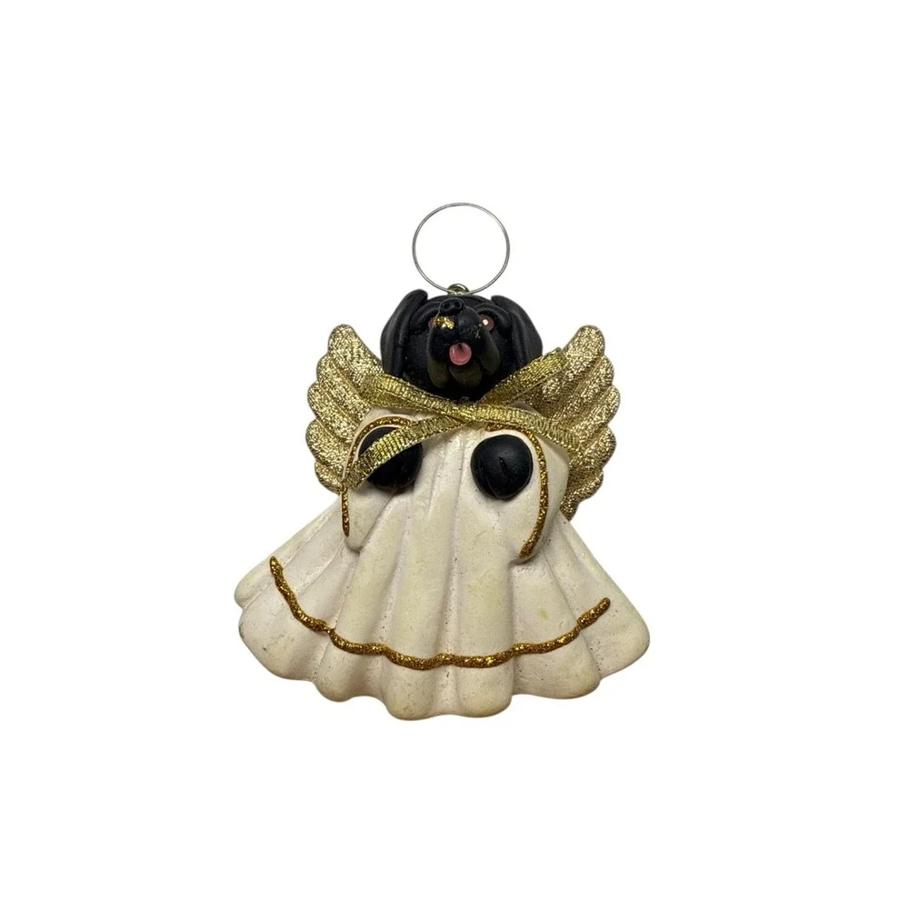 🎄Labrador Memory Dog Angel Ornament Holiday Christmas Adorable